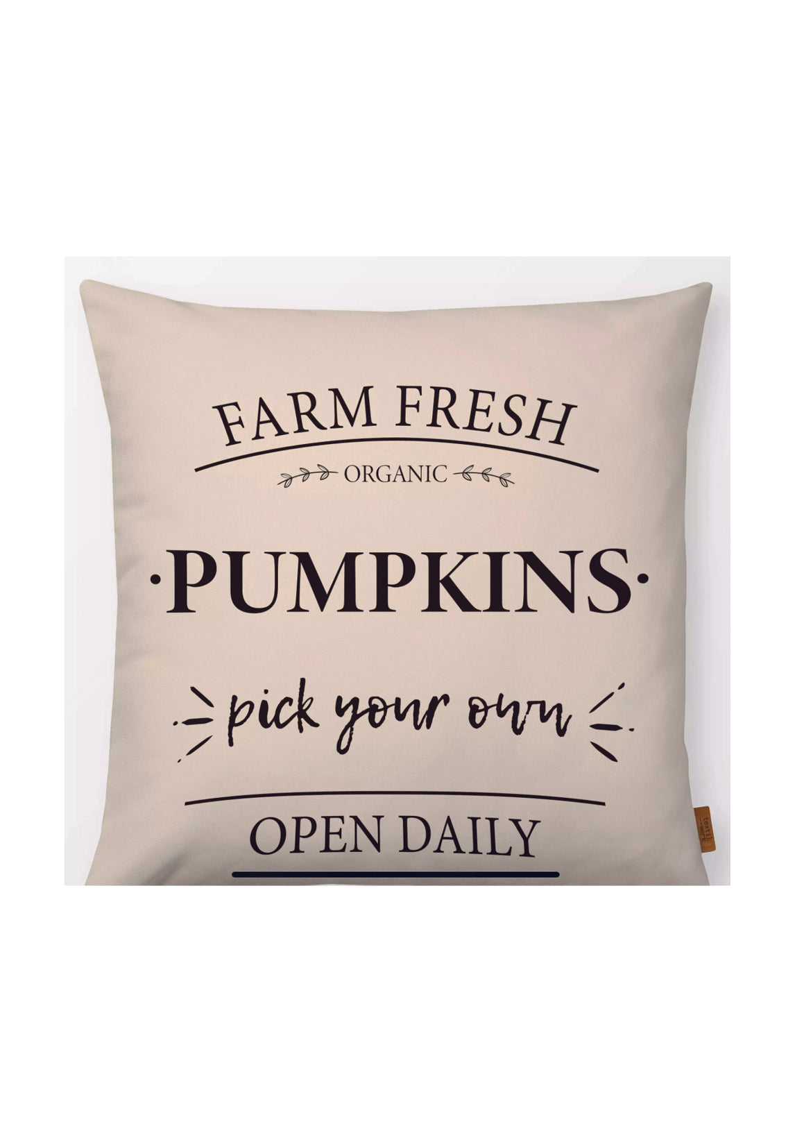 Kissenbezug Pumpkins beige